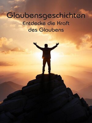 cover image of Glaubensgeschichten